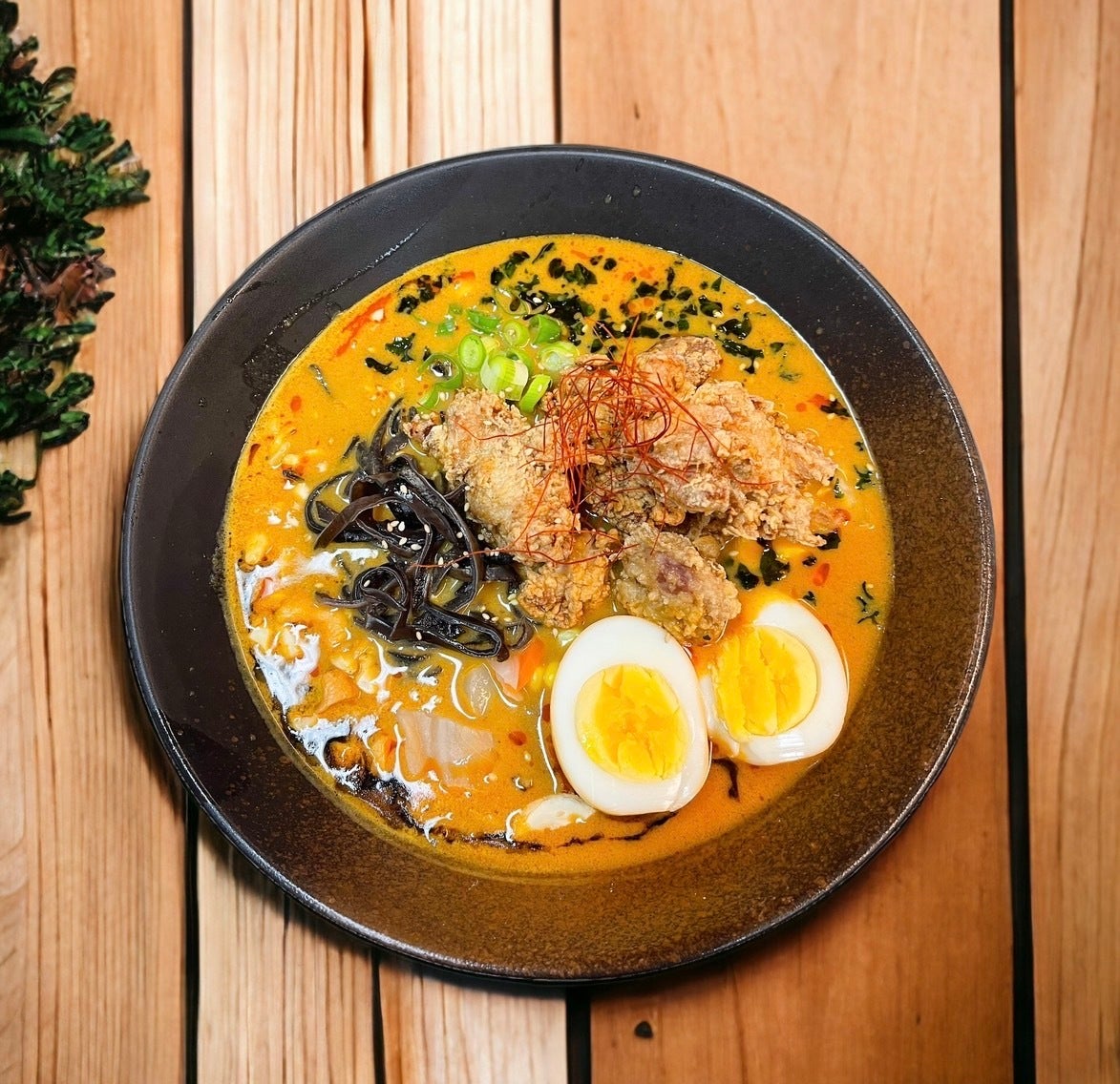 Red Curry & Coconut Milk Ramen Spicy Dwarf no Cachette Cafe & Gift